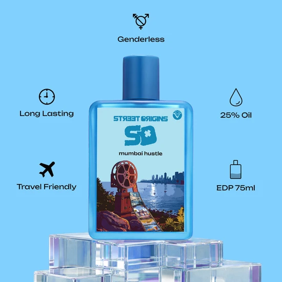 Street Origins Mumbai Hustle Eau De Parfum 75ml