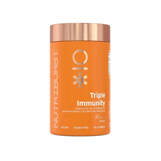 Nutriburst Triple Immunity Gummies 60 Gummies