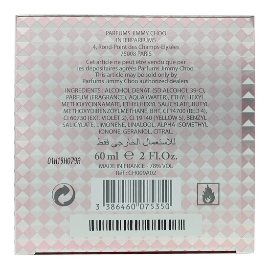 Jimmy Choo Illicit Flower Eau De Toilette 60ml