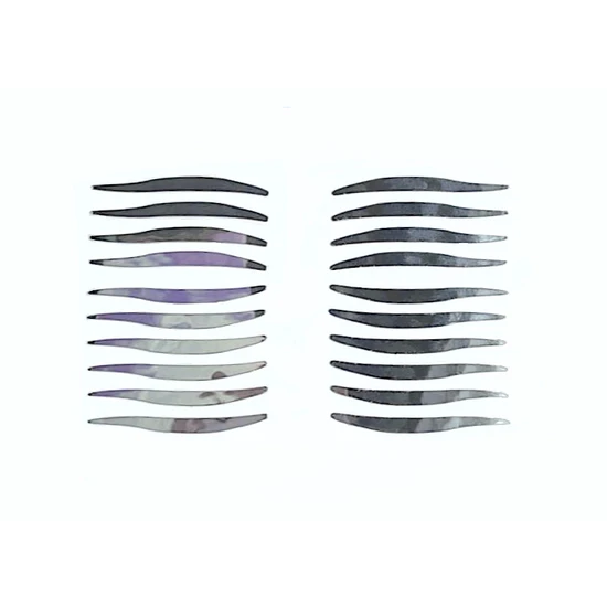 Glisten Cosmetics Chrome Liners Chrome Makeup Stickers Face Lace