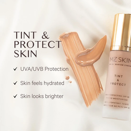 MZ Skin Tint & Protect Skin Perfecting SPF 30 Tinted Moisturiser 30ml