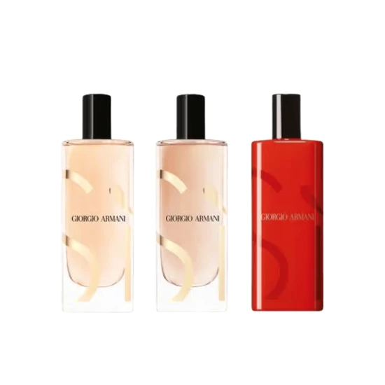 Giorgio Armani Si Trio Eau De Parfum Gift Set 3 x 15ml