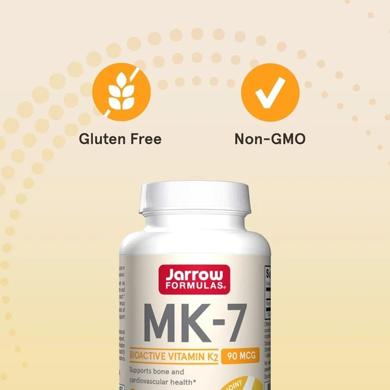 Jarrow Formulas Vitamin K2 MK7 90mcg - 90 Softgels