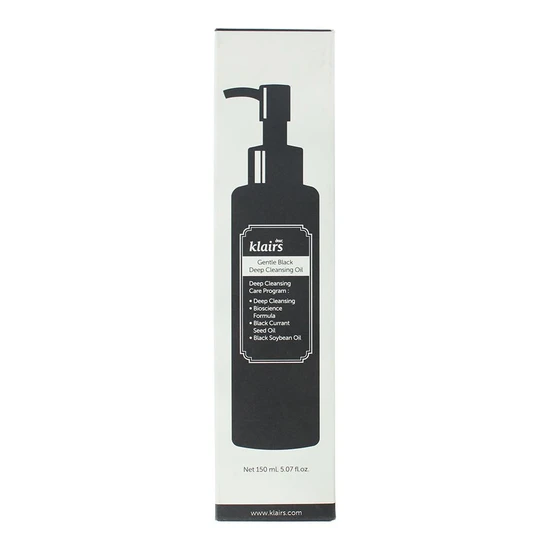 Dear Klairs Gentle Black Deep Cleansing Oil 150ml