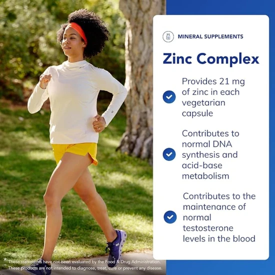 Pure Encapsulations Zinc Complex Capsules 60 Capsules