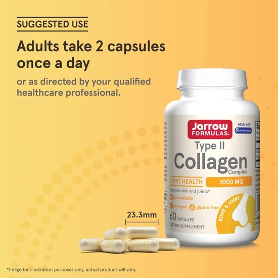 Jarrow Formulas Type II Collagen Complex 60 Capsules