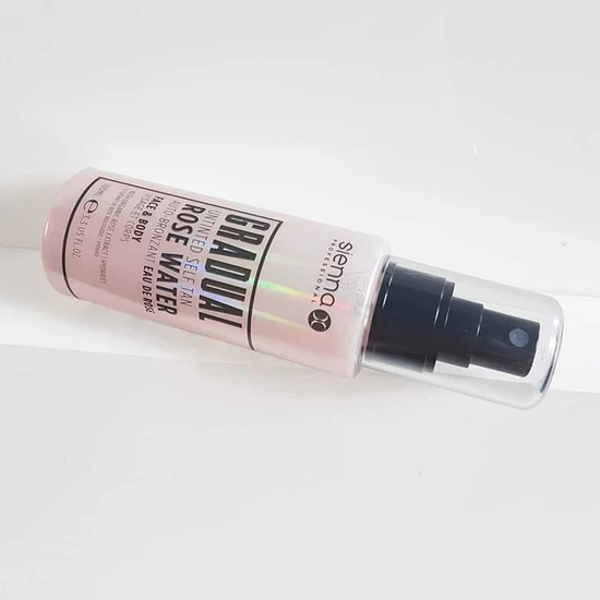 Sienna X Gradual Organic Self Tan Rose Mist 100ml