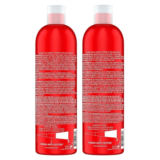 TIGI Duo Pack Bed Head Urban Antidotes Resurrection Shampoo + Conditioner 2 x 750ml