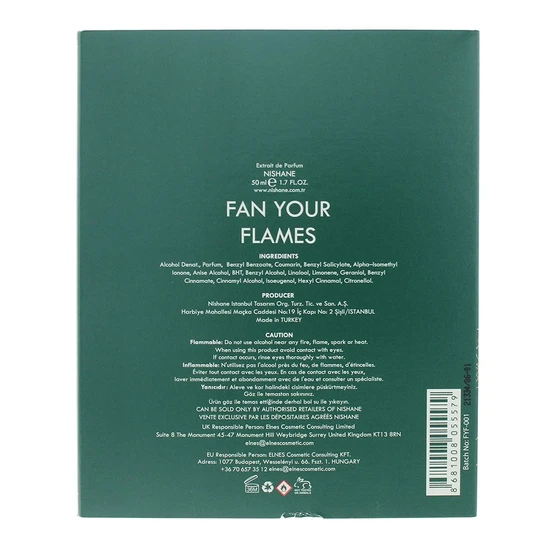 Nishane Fan Your Flames Extrait De Parfum 50ml