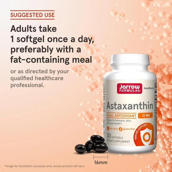 Jarrow Formulas Astaxanthin 12mg Softgels 30 Softgels