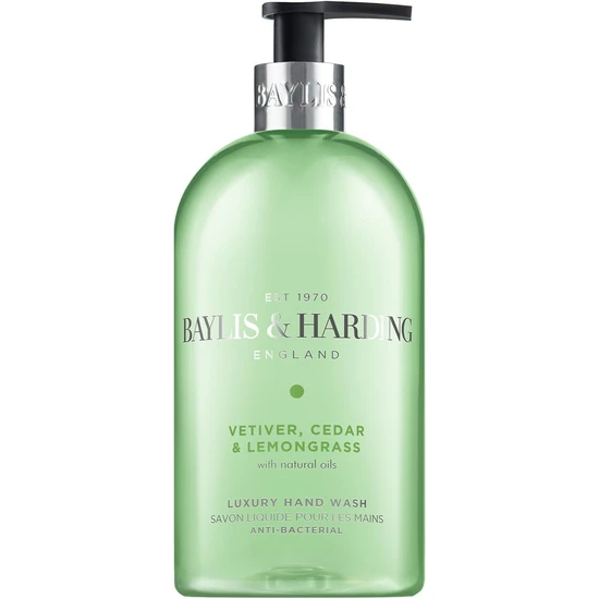 Baylis & Harding Vetiver Cedar & Lemongrass Luxury Hand Wash 500ml