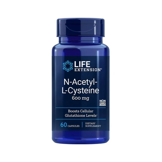 Life Extension N-Acetyl-L-Cysteine 600mg 60 Vegicaps