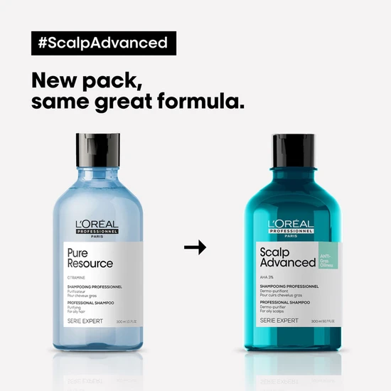 L'Oréal Professionnel Serie Expert Scalp Advanced Anti-Oiliness Dermo-Purifier Shampoo 300ml