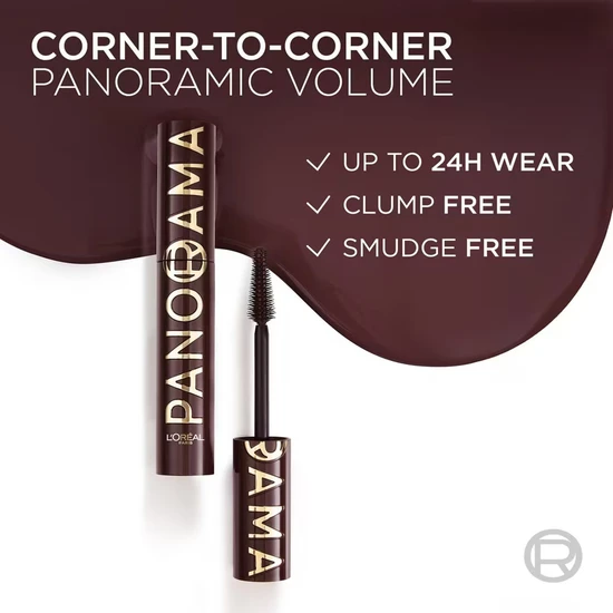 L'Oreal Paris Volume Million Lashes Panorama Mascara Bordeaux Cashmere