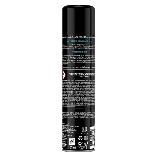TRESemmé 24 Hours Frizz Control Firm Hold 3 Hairspray 400ml