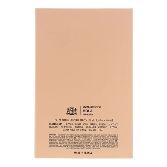 New Brand Prestige Hola Eau De Parfum 100ml