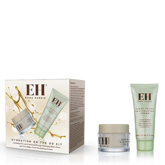 Emma Hardie Hydration On The Go Kit Midas Touch Revitalising Cream + Cleansing Balm