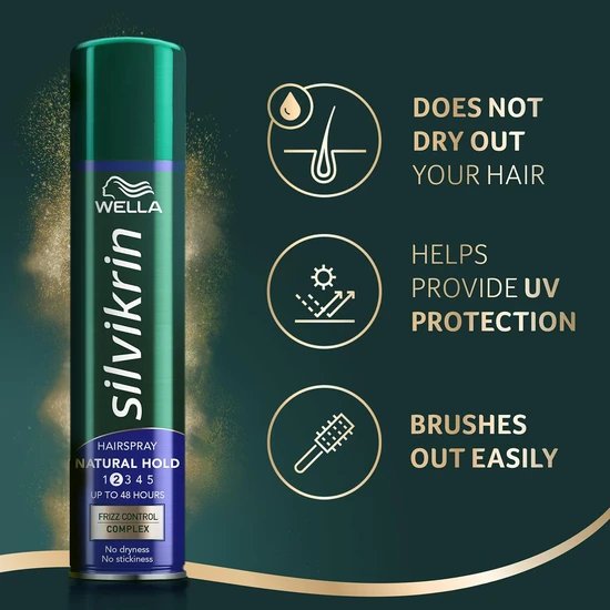 Wella Silvikrin Classic Natural Hold Hairspray 250ml