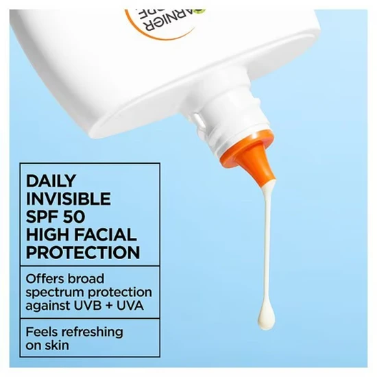 Garnier Ambre Solaire Super UV Refreshing Face Water Fluid SPF 50 40ml