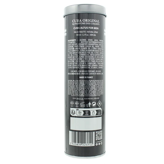 Cuba Altus Eau De Toilette 100ml