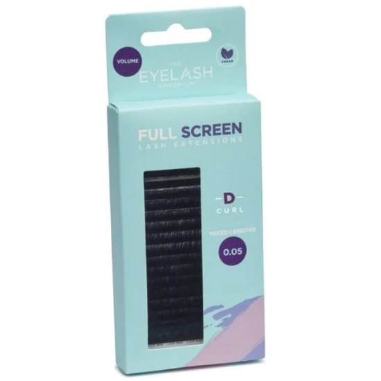 Eyelash Emporium The Eyelash Emporium Full Screen Lashes D Curl 0.12mm Mixed Lengths