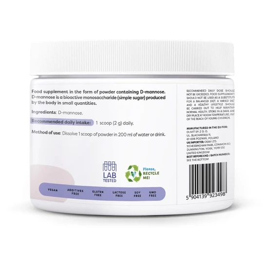 Osavi D-mannose Powder 2000mg 120g