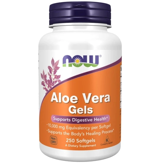 NOW Foods Aloe Vera Gels 250 Soft Gels