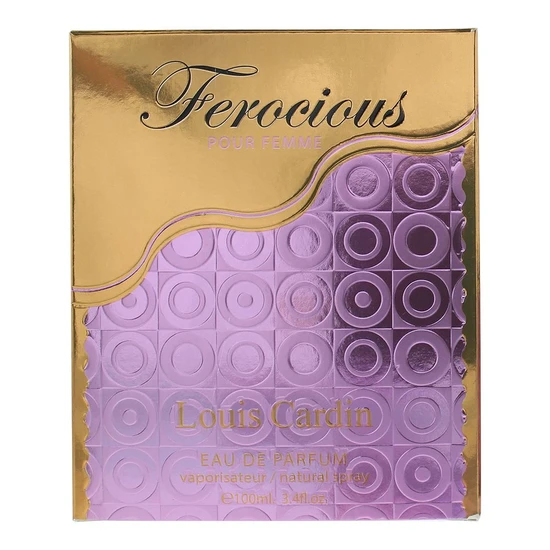 Louis Cardin Ferocious Rosse Eau De Parfum 100ml