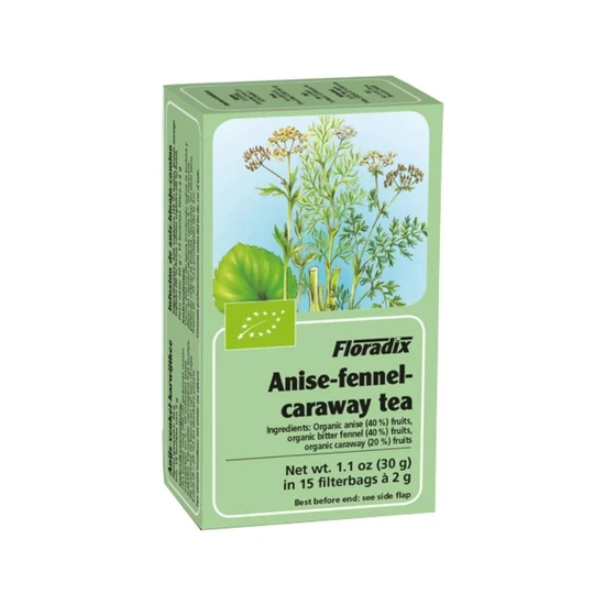 Floradix Anise, Fennel, Carraway Teabags 15 Teabags