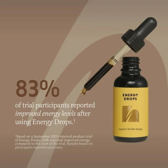 The Herbtender Organic Energy Drops 30ml