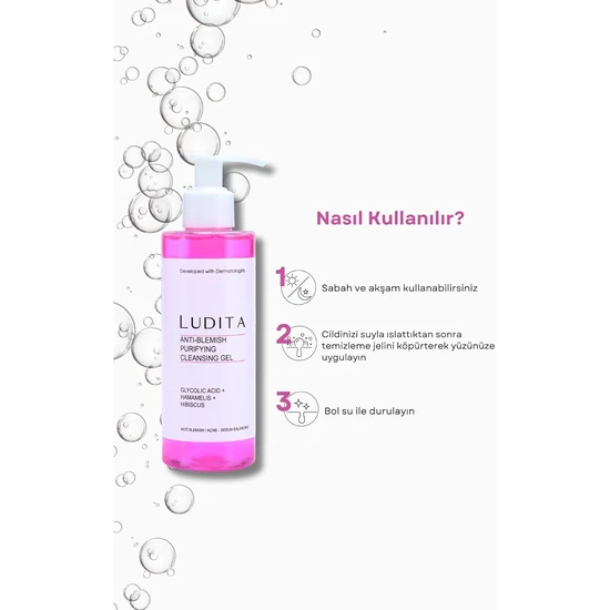 Ludita Niacinamide Purifying Gel Cleanser 150ml