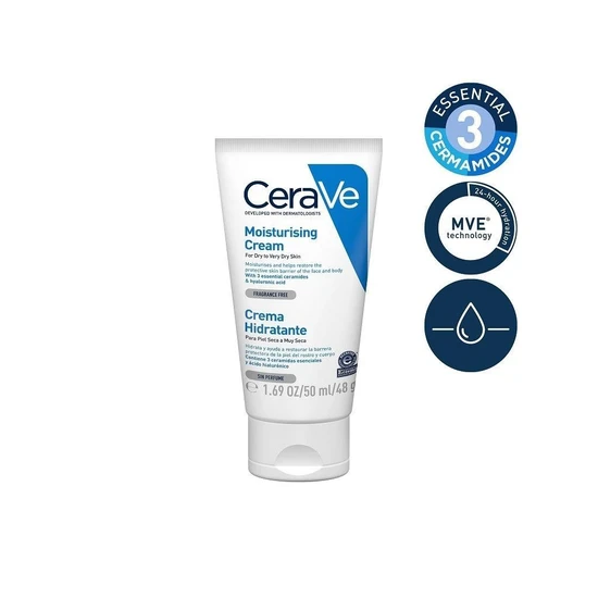 CeraVe Moisturising Cream 50ml Tube