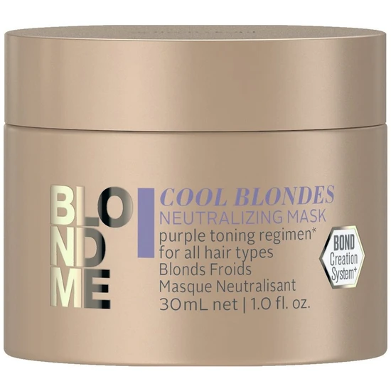 Schwarzkopf BlondMe Cool Blondes Neutralising Mask 200ml