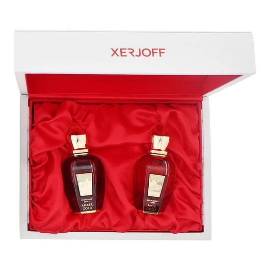 Xerjoff Shooting Stars Amber Gold & Rose Gold Eau De Parfum 2 x 50ml