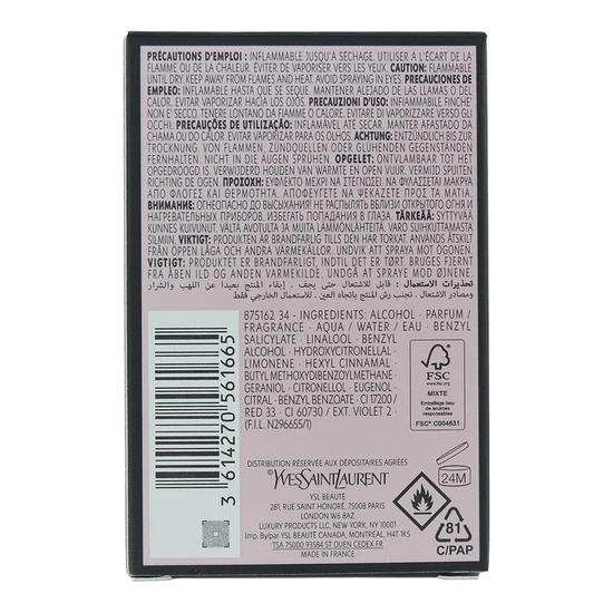 Yves Saint Laurent Mon Paris Eau De Parfum 30ml