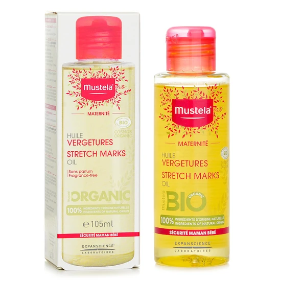 Mustela Maternity Certified Organic Stretch Marks Oil 105ml