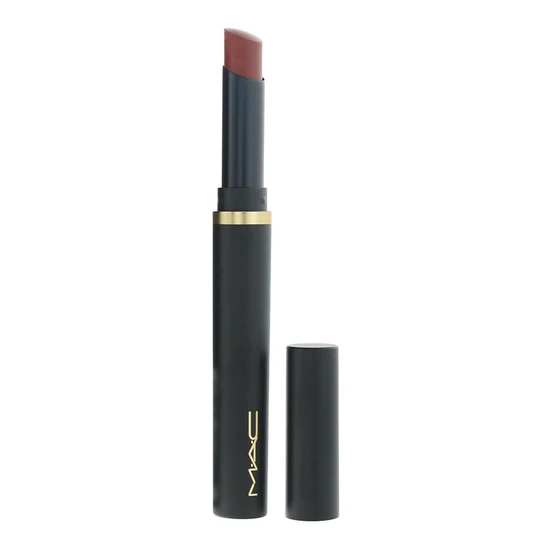 MAC Powder Kiss Velvet Blur Slim Lipstick 878 Dubonnet Buzz
