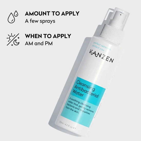 Kanzen Cleansing Antibacterial Water 125ml