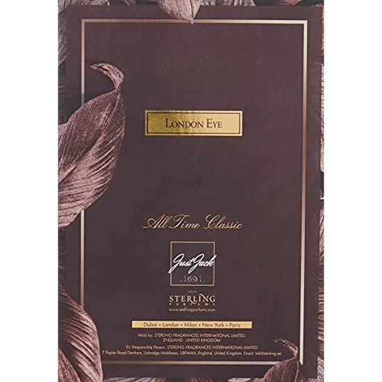 Just Jack London Eye Eau De Toilette 100ml