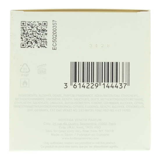 Bottega Veneta Illusione Tonka Solaire Eau De Parfum 50ml