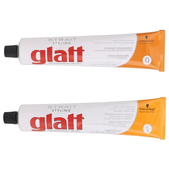 Schwarzkopf Glatt Strait Styling, Permanent Hair Relaxer Straightener, 0 82ml / 0