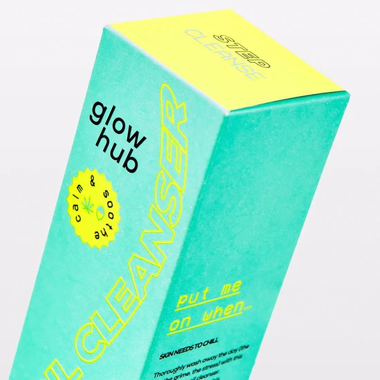 Glow Hub Calm & Soothe Gel To Oil Cleanser 120ml