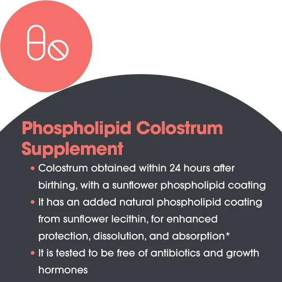 Allergy Research Group Phospholipid Colostrum + Sunflower Phospholipds Powder 300g