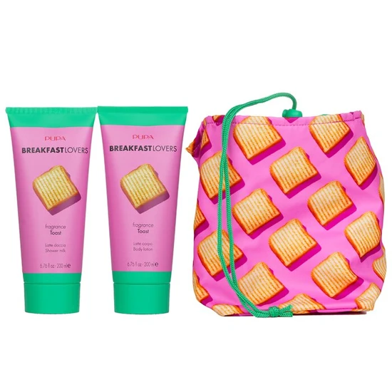 PUPA Breakfast Lovers Kit 1 Toast 2pcs+1bag