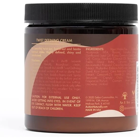 As I Am Twist Defining Cream 227g