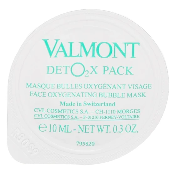Valmont Deto2x Pack Oxygenating Bubble Mask 6 x 10ml