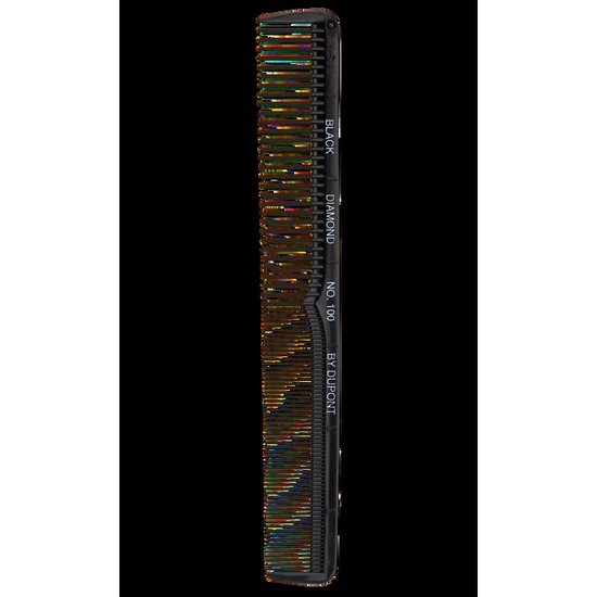 Black Diamond 100 Stylist Barber Styling Work Comb Black