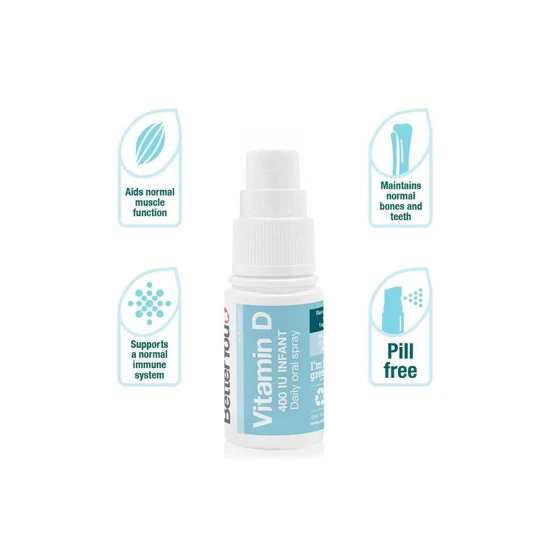 BetterYou DLux Vitamin D Oral Spray Infant 15ml