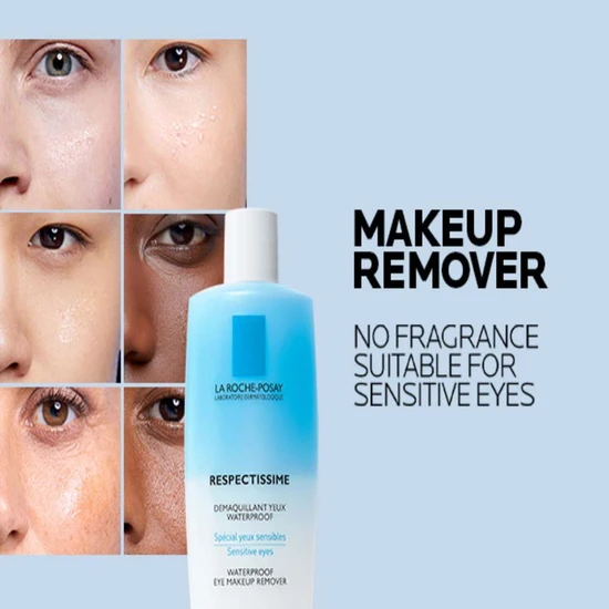 La Roche-Posay Respectissime Waterproof Eye Makeup Remover 125ml