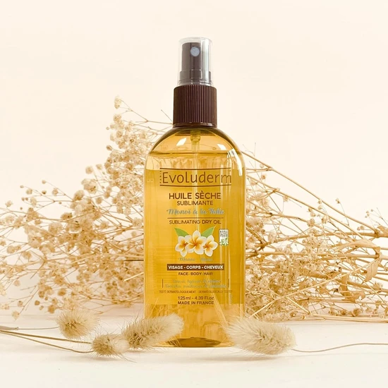 Evoluderm Monoi Sublimating Dry Oil 125ml